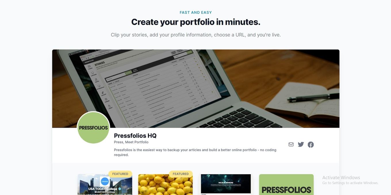 Tips for creating your own Pressfolios portfolio site