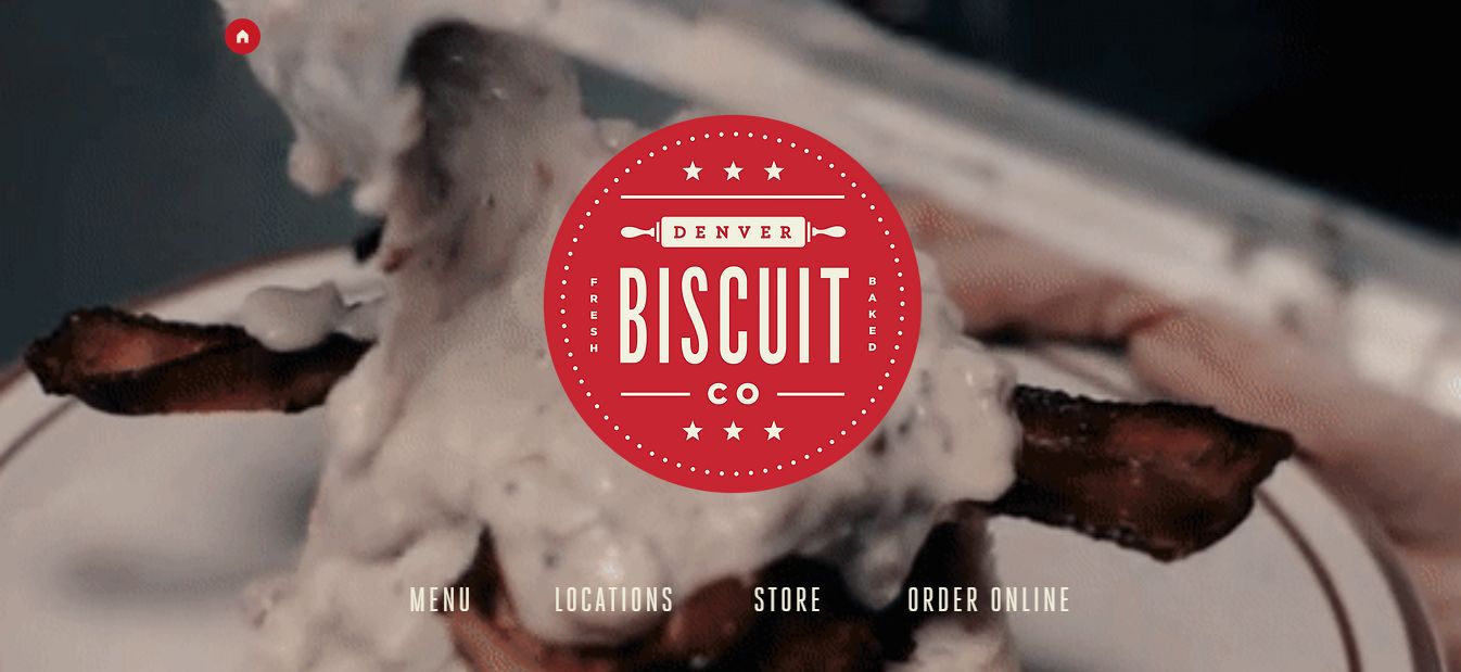 Denver Biscuit Company - Coffee Shops Website