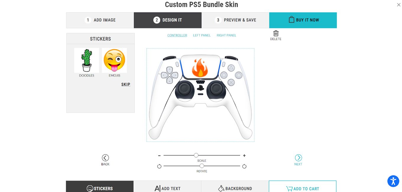 Custom PS5 Skin