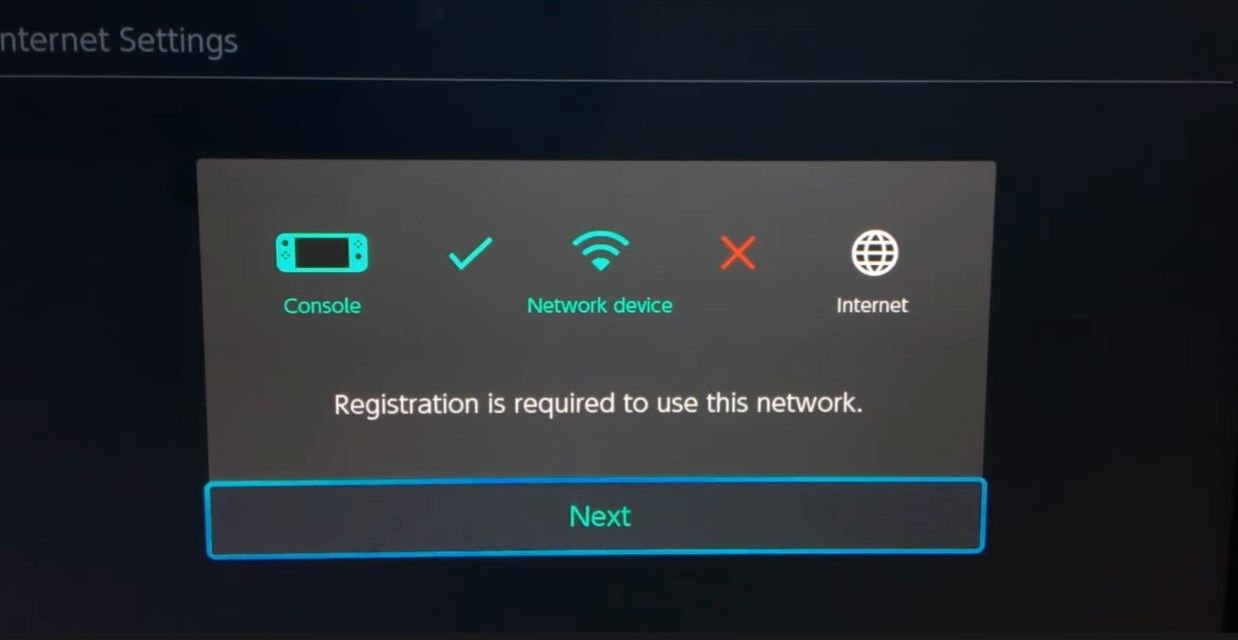 Connect Switch To Hotel Wifi - Step 4: Click Next