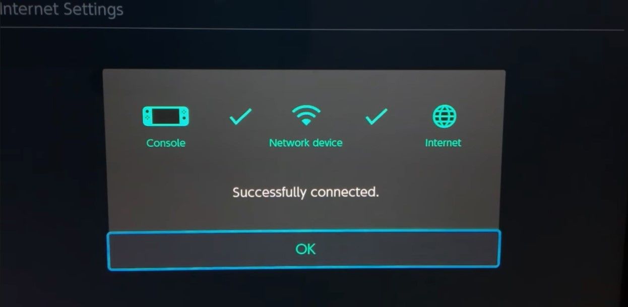 Connect Switch To Hotel Wifi - Step 6: Wait Until It Is Successfully Connected