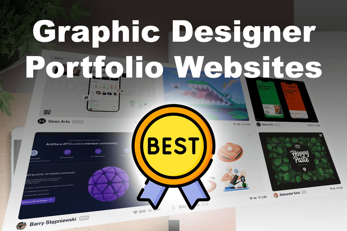 5 Graphic Design Portfolios to Inspire Your Work Showcase Page