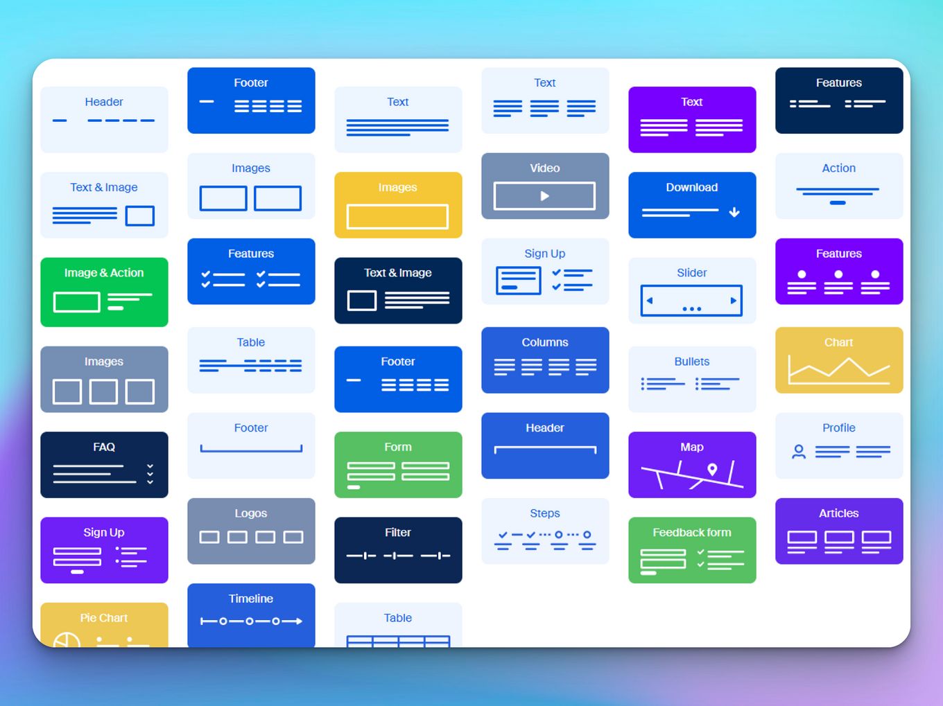 Octopus Low Fidelity Wireframe Kit