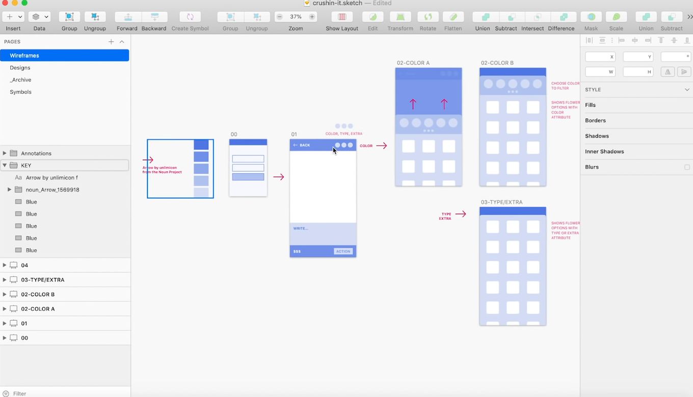 Sketch - Low Fidelity Wireframe Tool