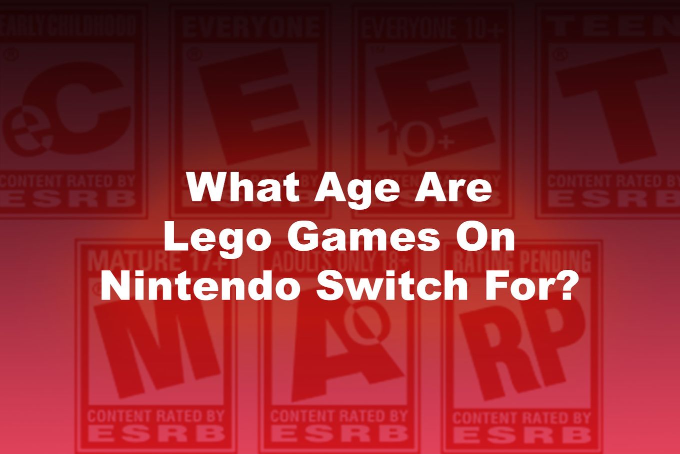 Nintendo switch lego online games ranked