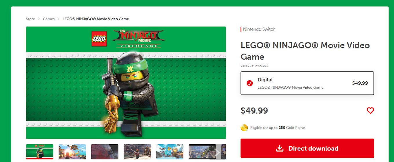 LEGO Ninjago Movie Videogame