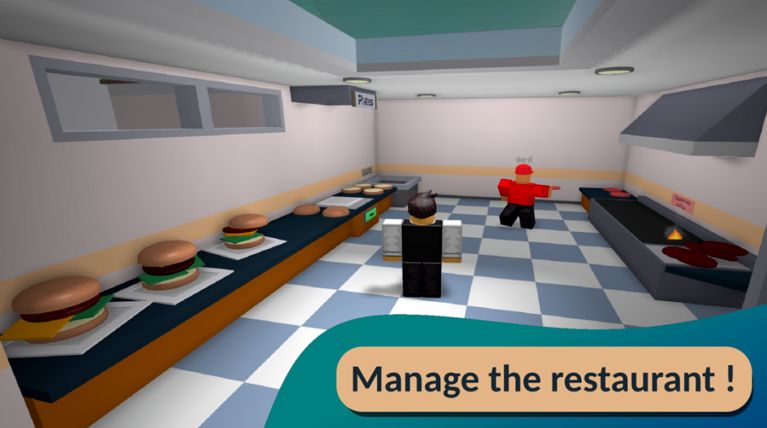 Cook Burgers Roblox VR