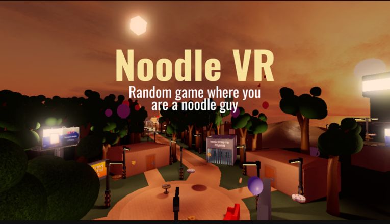 Noodle VR Game on Roblox