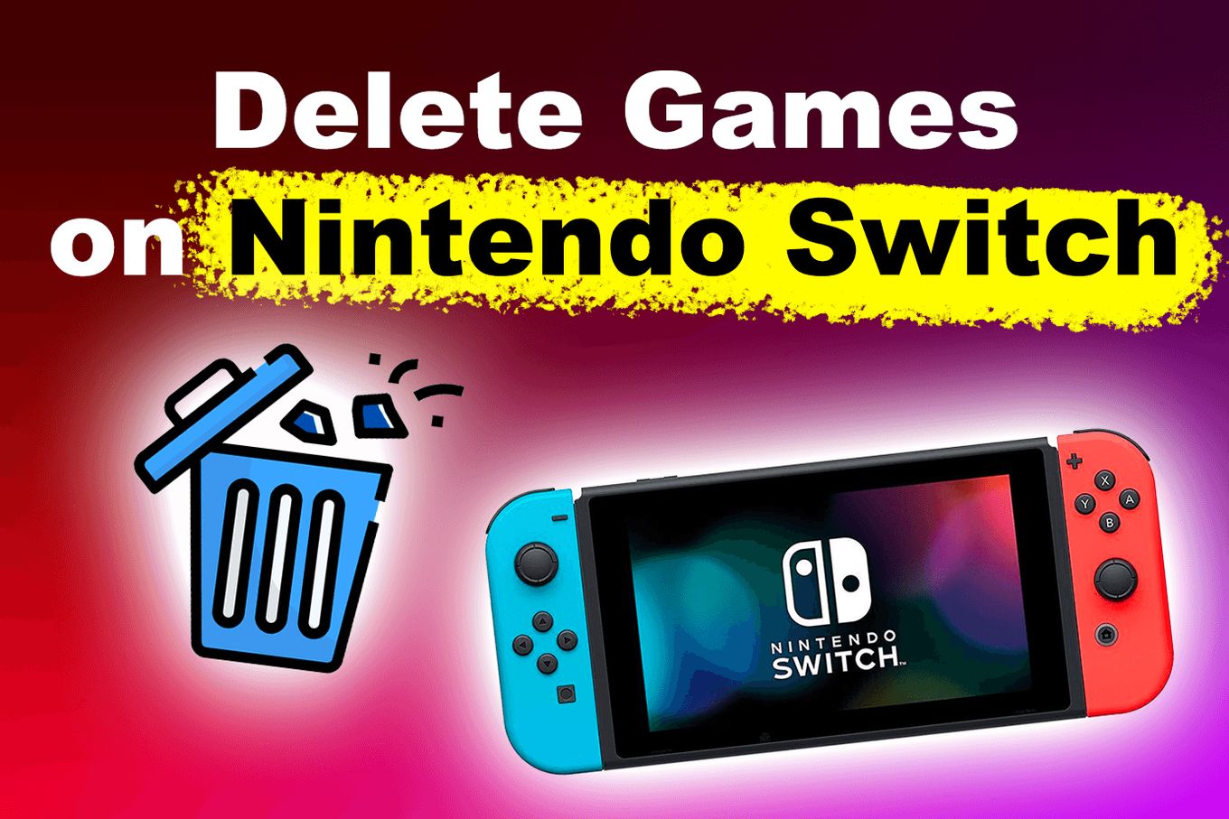 How to delete games on your Nintendo Switch