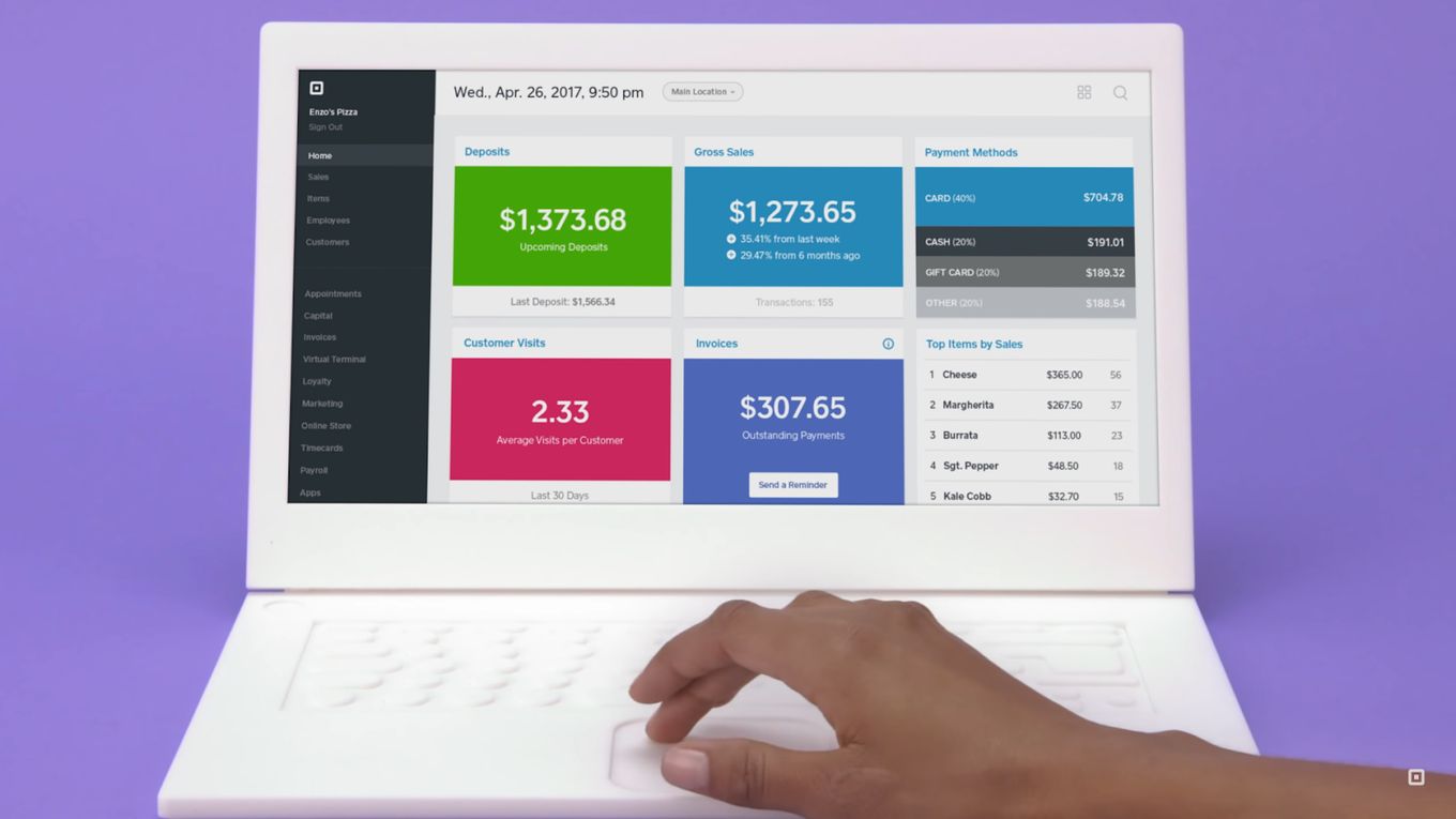 Squarespace Vs Square - Dashboard & Store Management