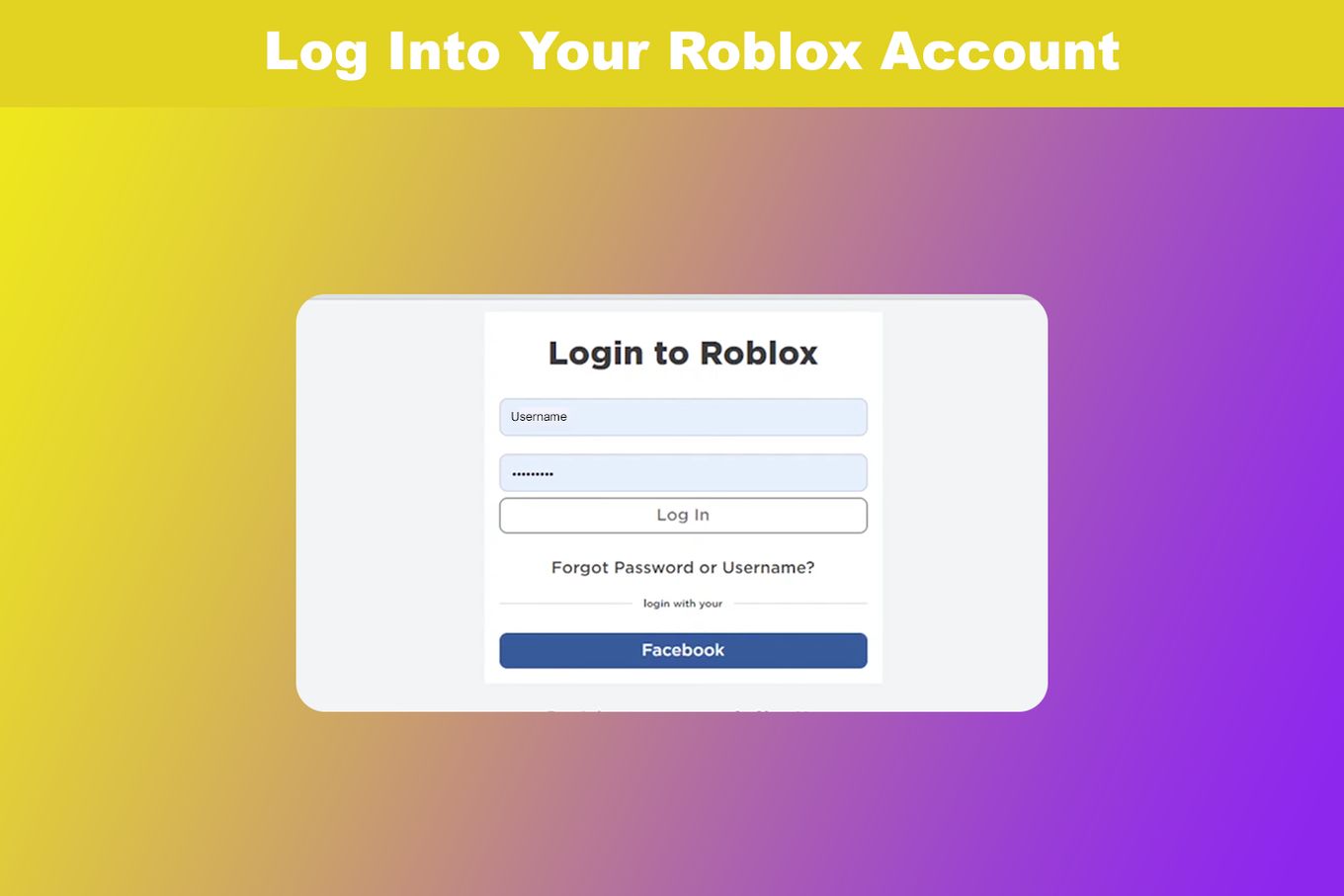 Logging in with a Passkey – Roblox Support