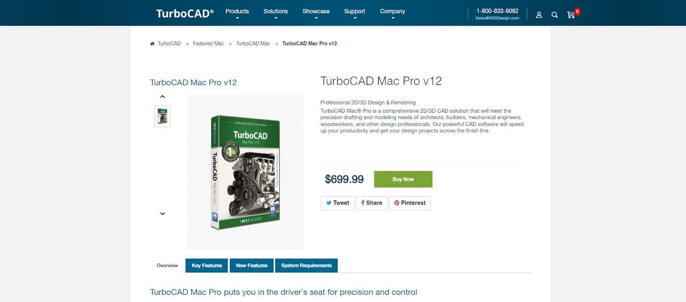 TurboCAD Program for Mac
