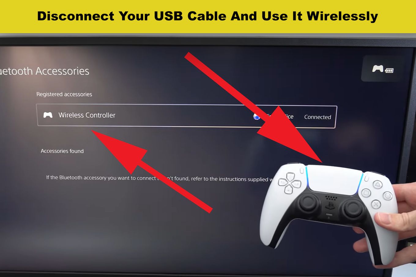 Disconnect USB Cable