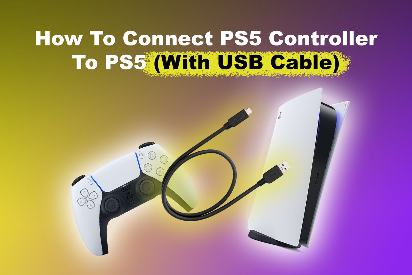 Steps - How To Connect PS5 Controller?