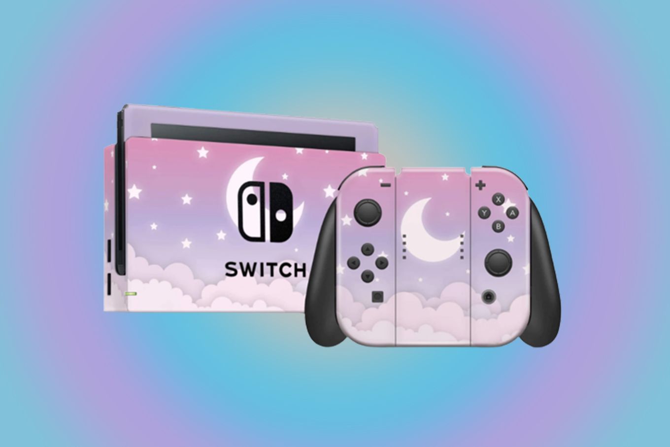 Lunar Sky Nintendo Switch Skin