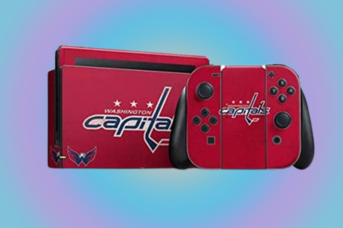Washington Capitals Distressed Skin for Switch