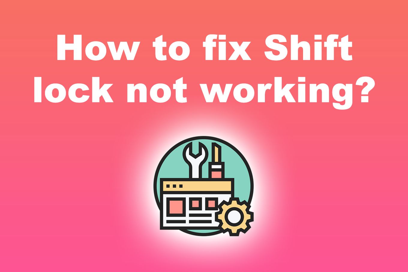 how to fix shift lock not working on Roblox