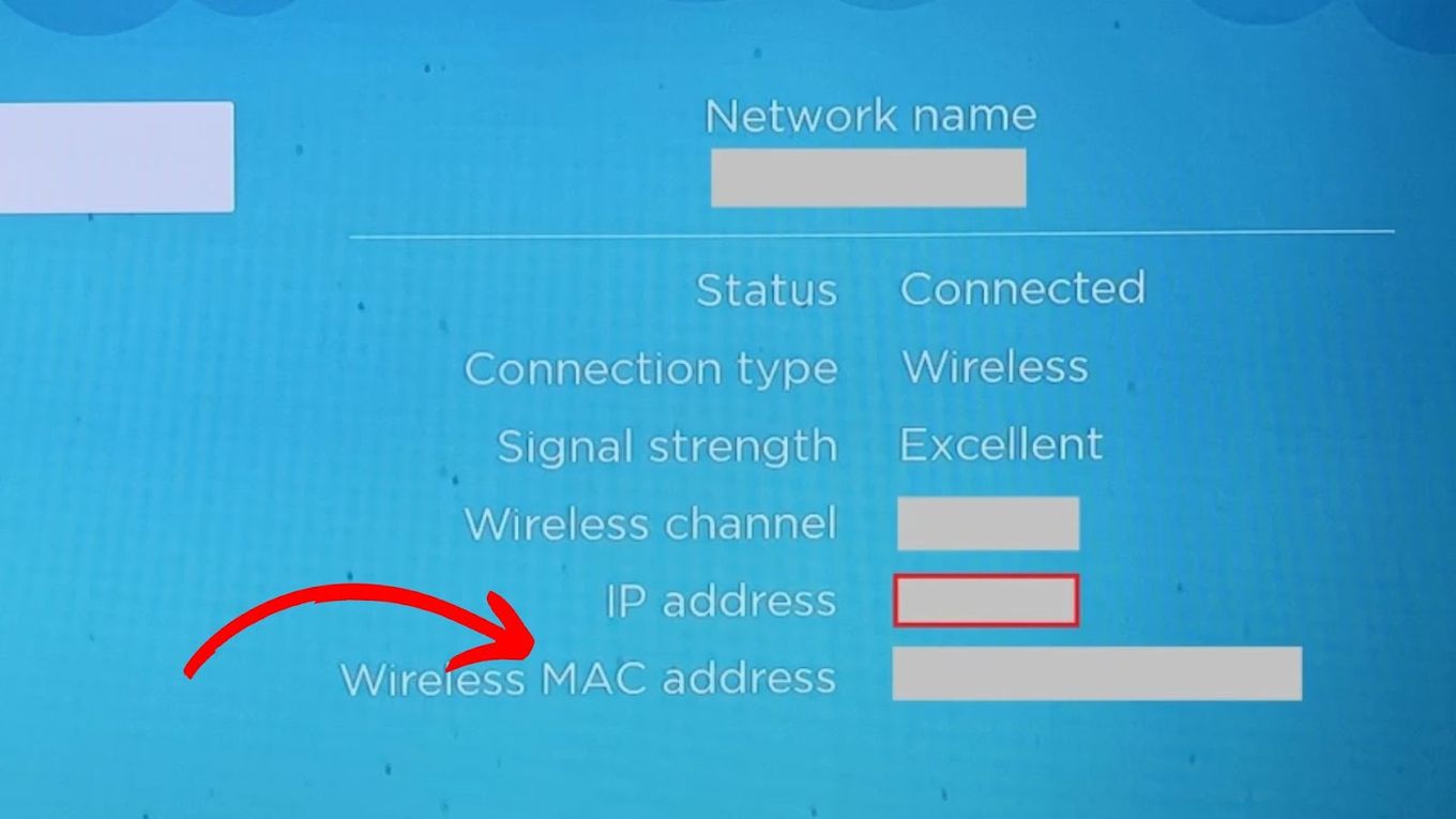 Find Roku MAC Address