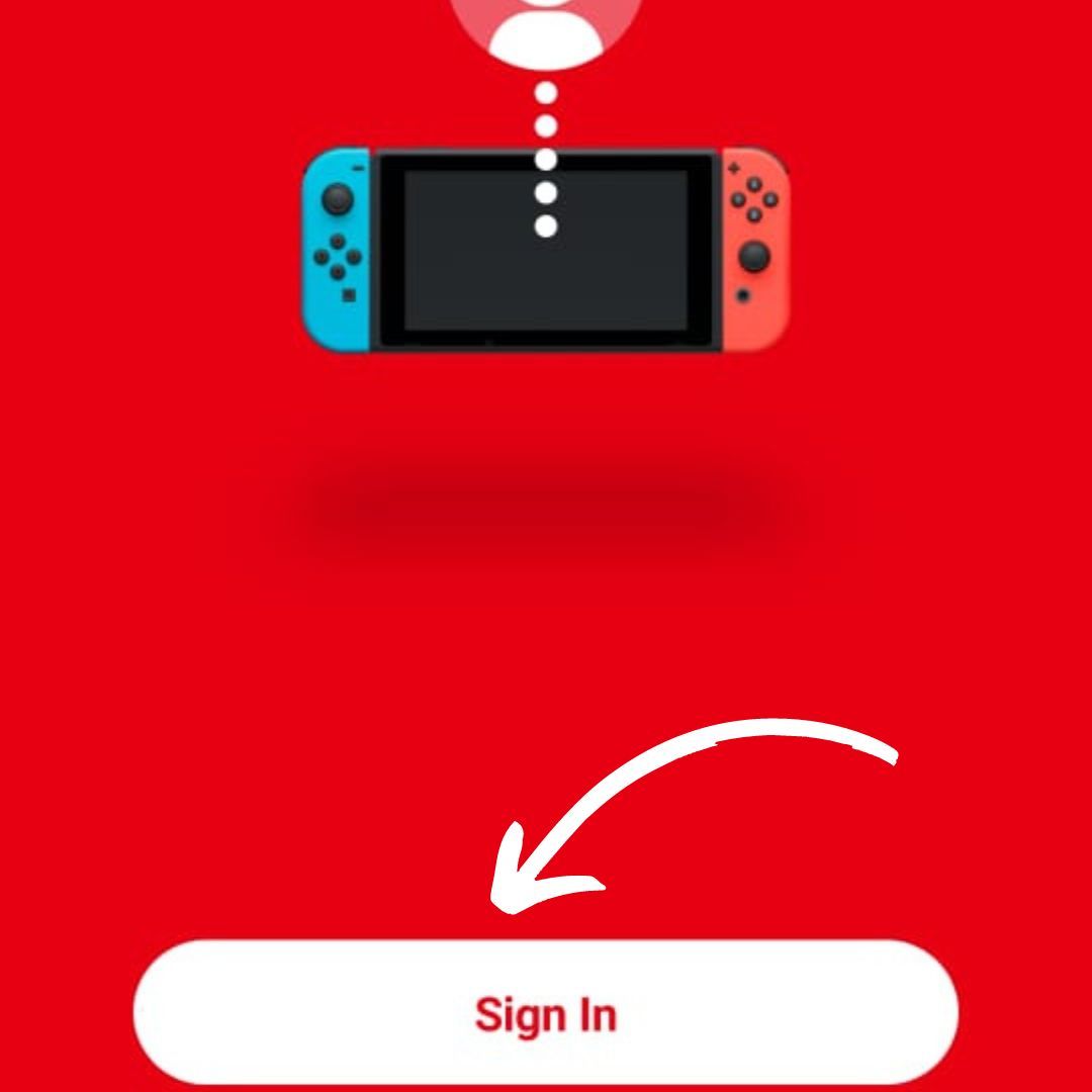 Sign-in to your Nintendo account