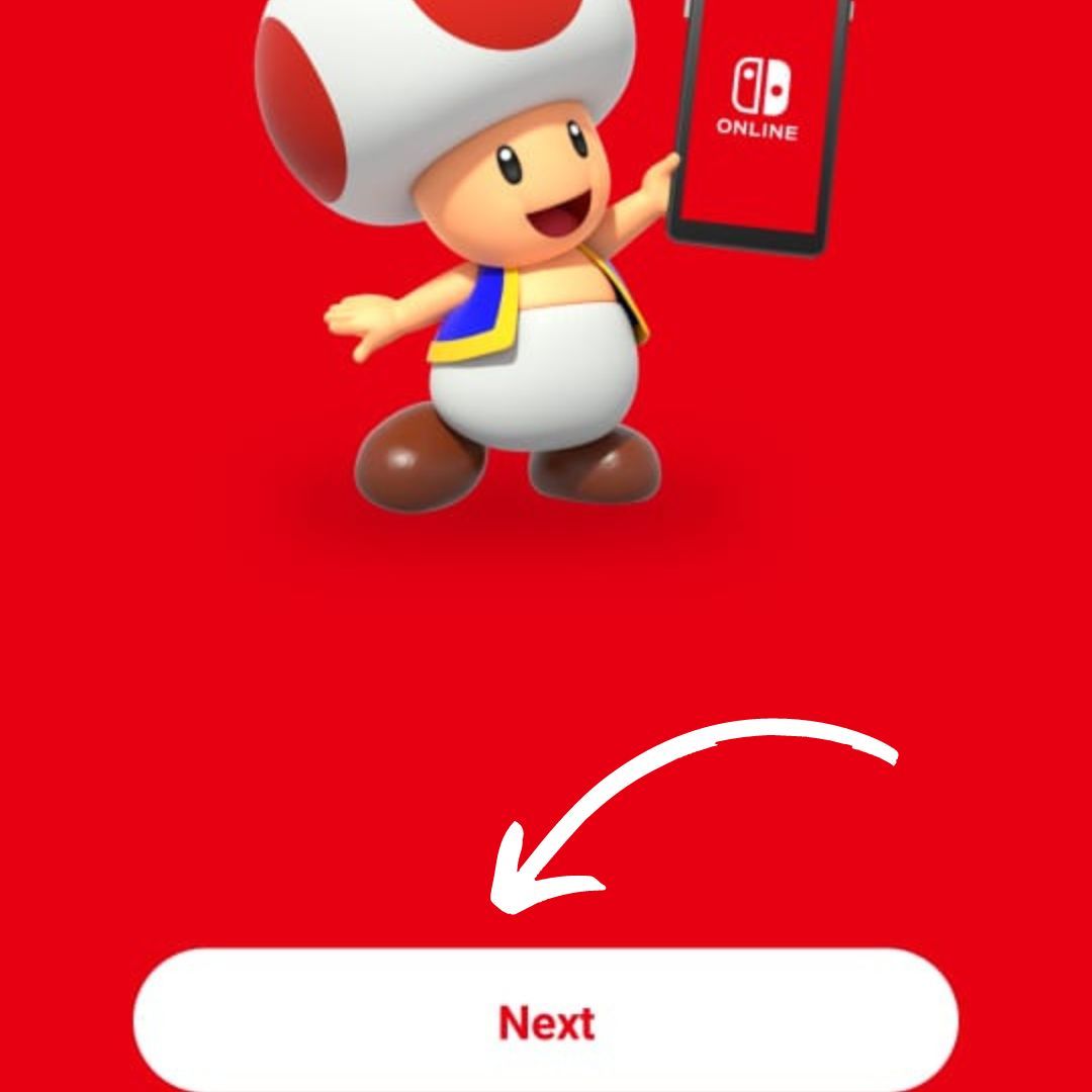 Start Nintendo Switch Online App