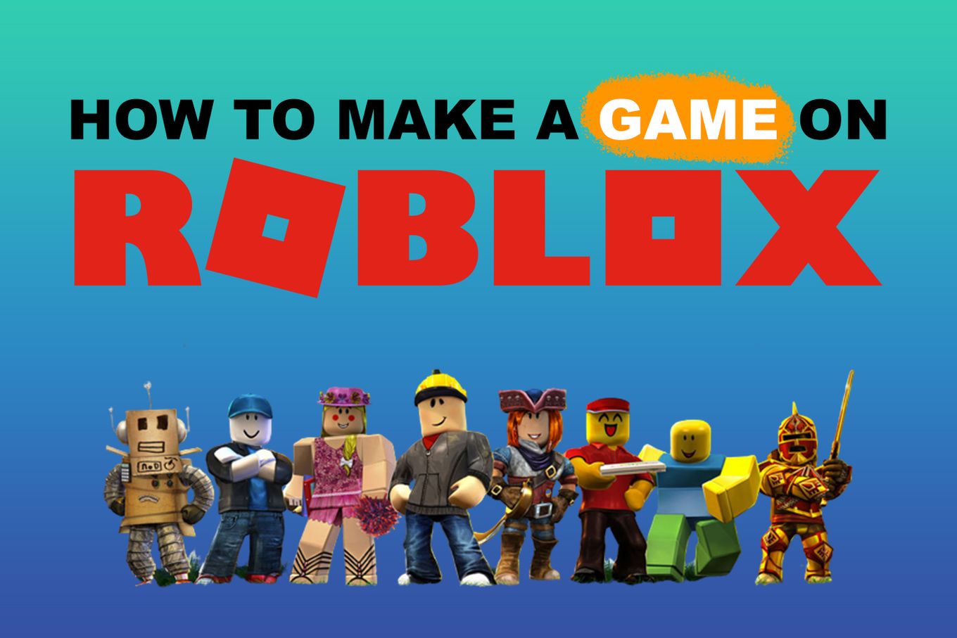 How to make a game on Roblox