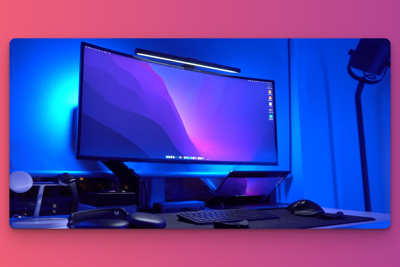 Blue Light Apple Desktop