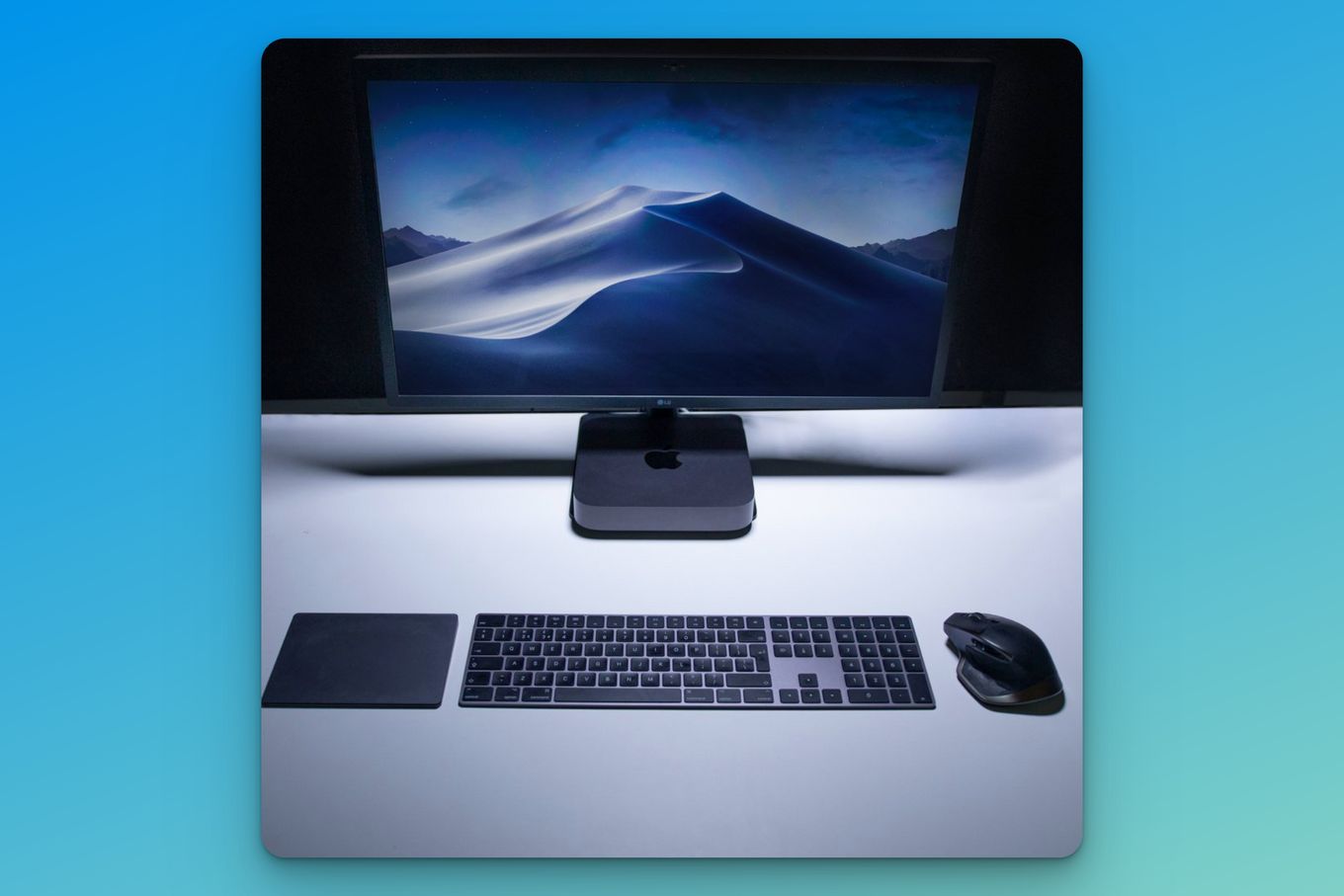 Mac Mini Desk Setup