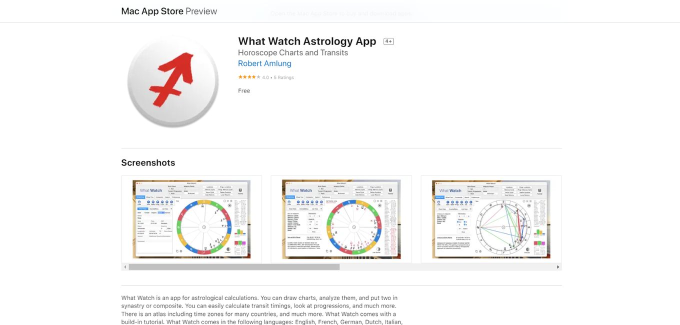 What Watch Astrology App For Mac