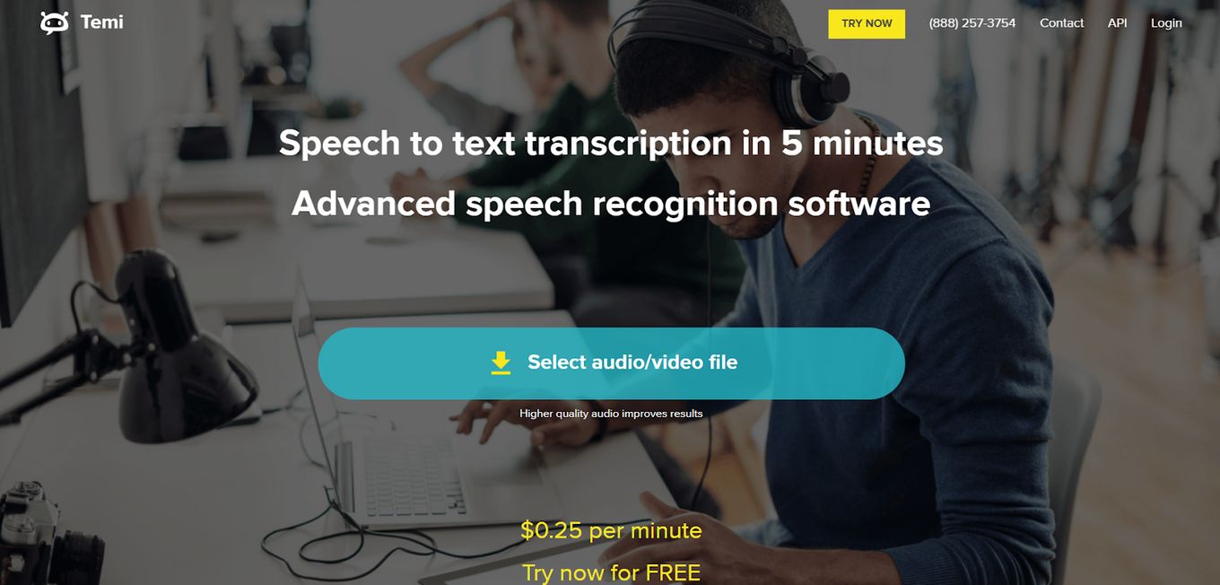 Temi Transcription Software