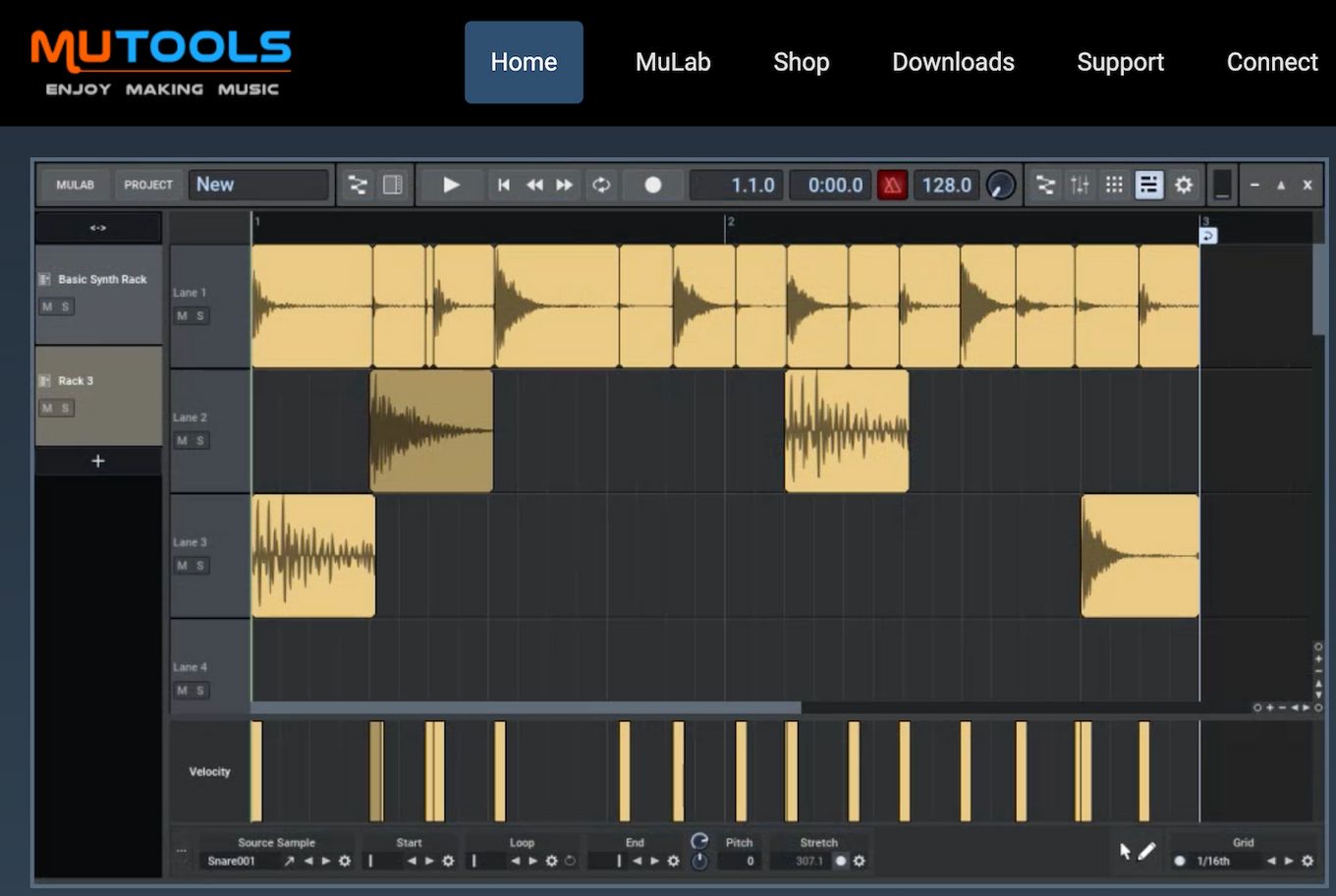 MuLab Mac Audio Recording Software
