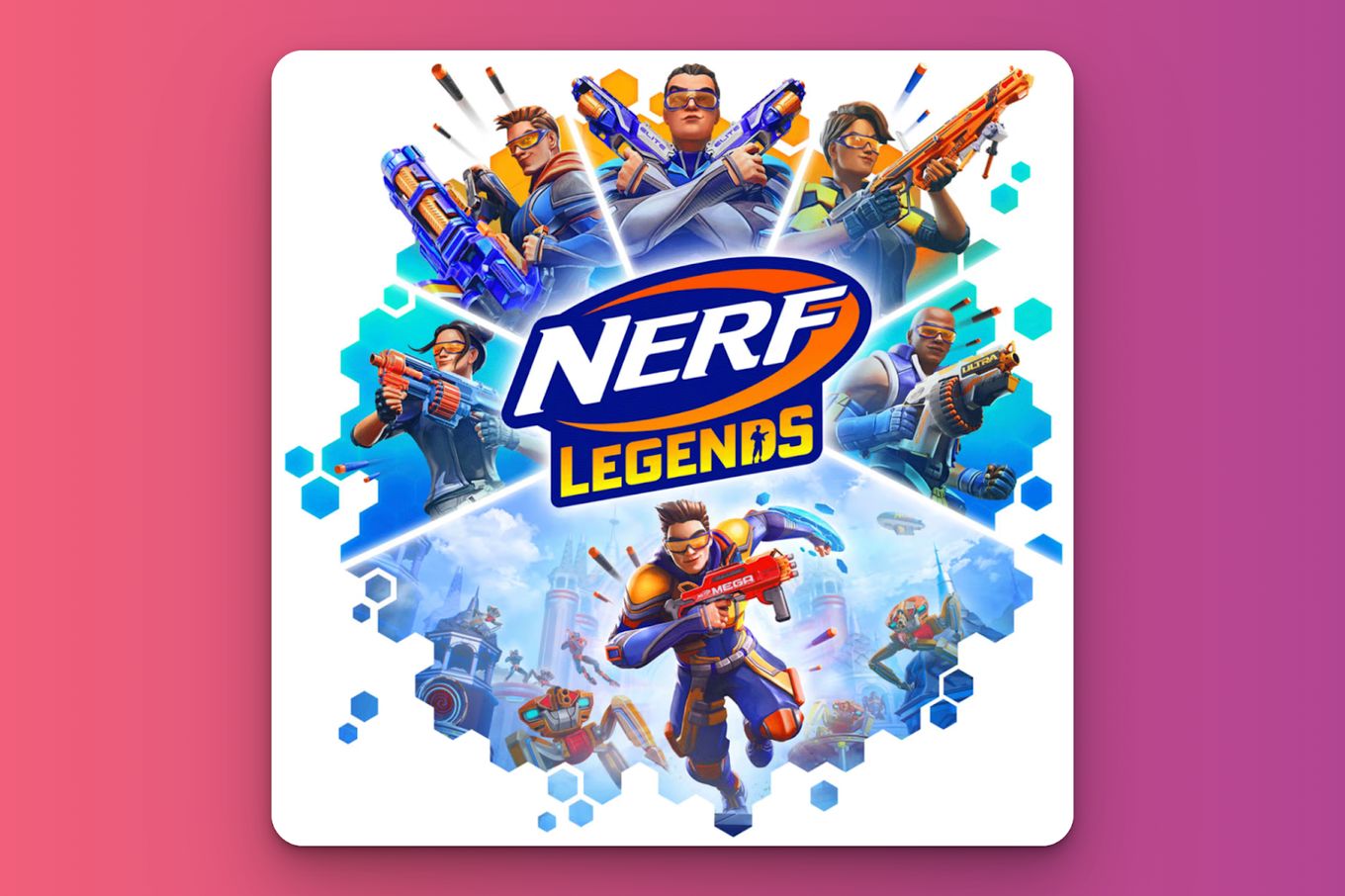 Nerf Legends 8 Player Switch Game