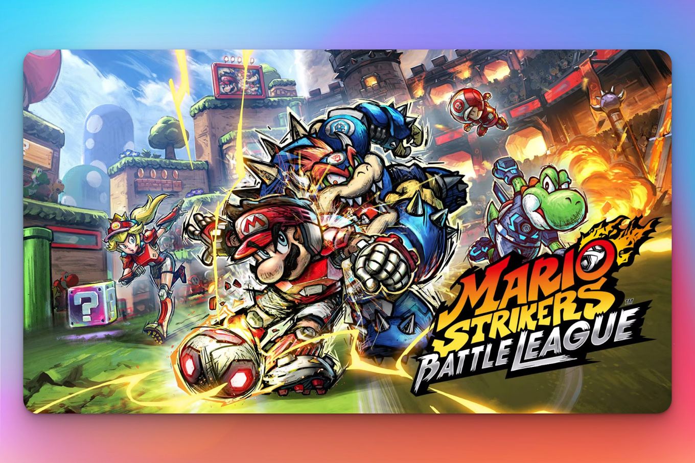 Super Mario Strikers Switch Game