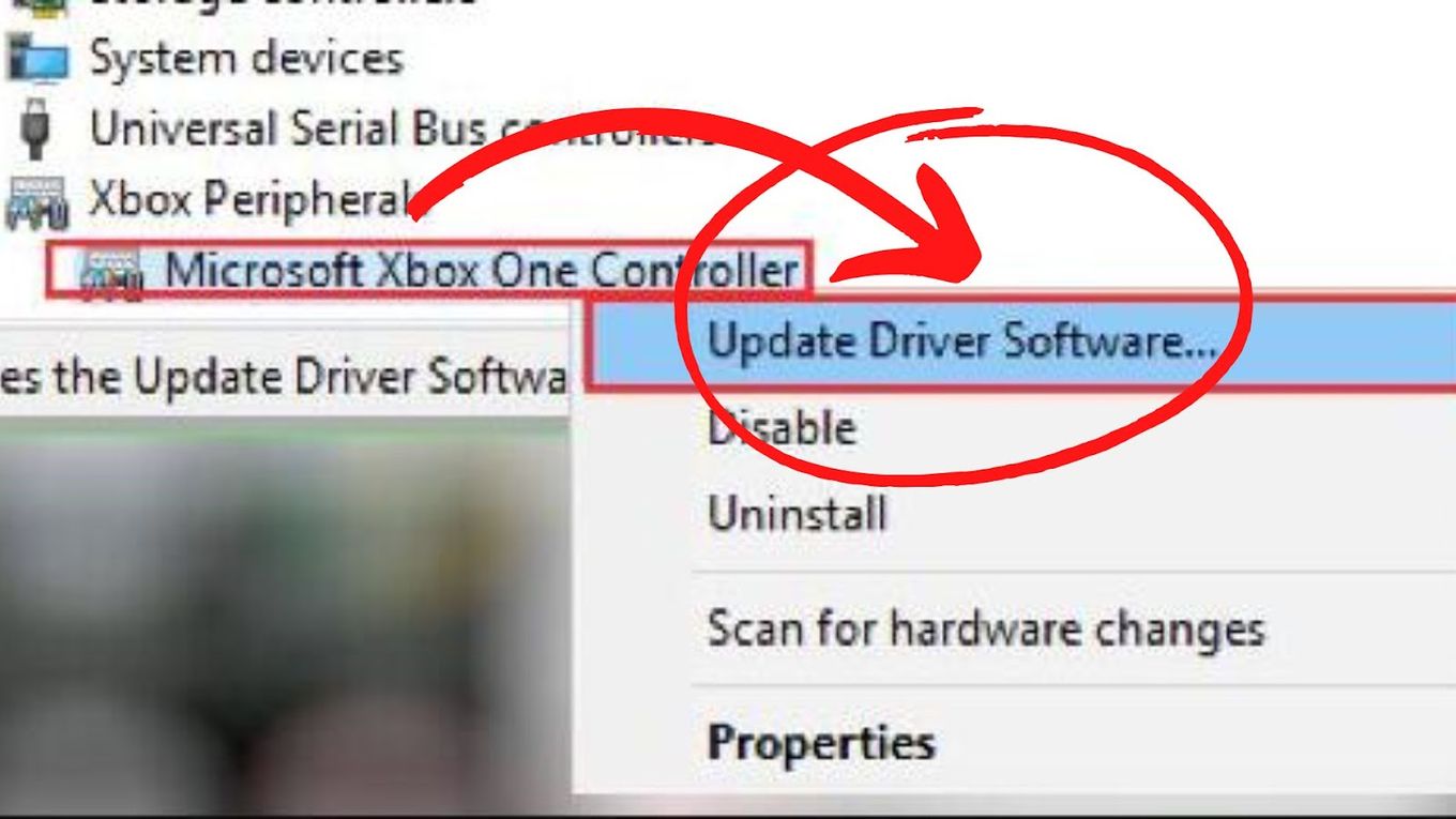 Update Controller Driver of Your Xbox