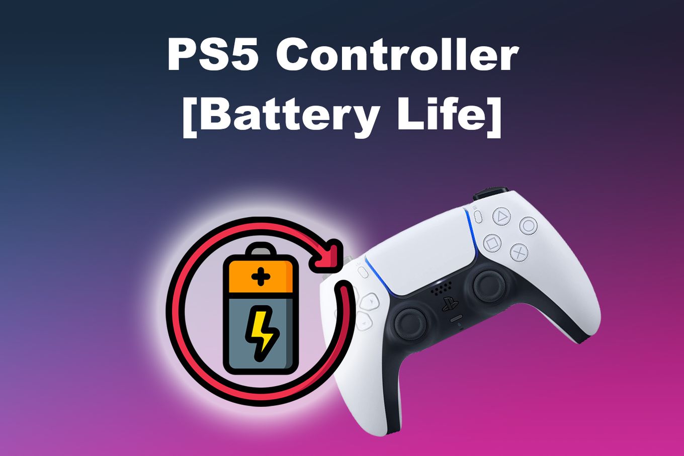 A PS5 DualSense V2 controller with better battery life may launch