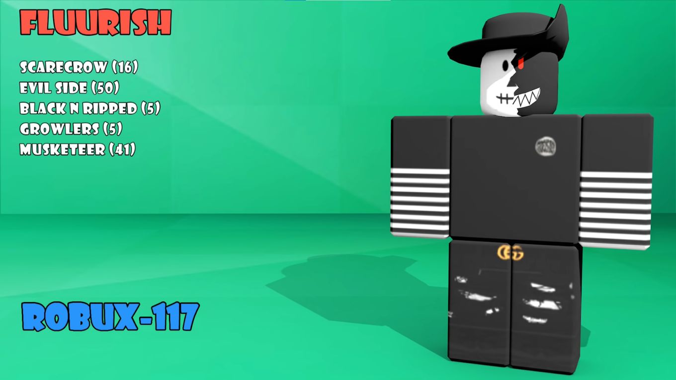 how To make a cool guest avatar with one robux #roblox