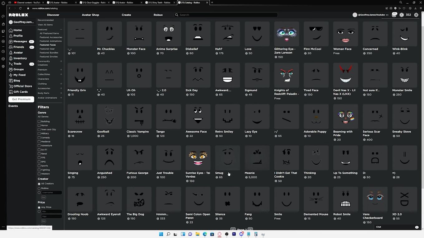 Do this to get these brand new Roblox faces for your avatar 