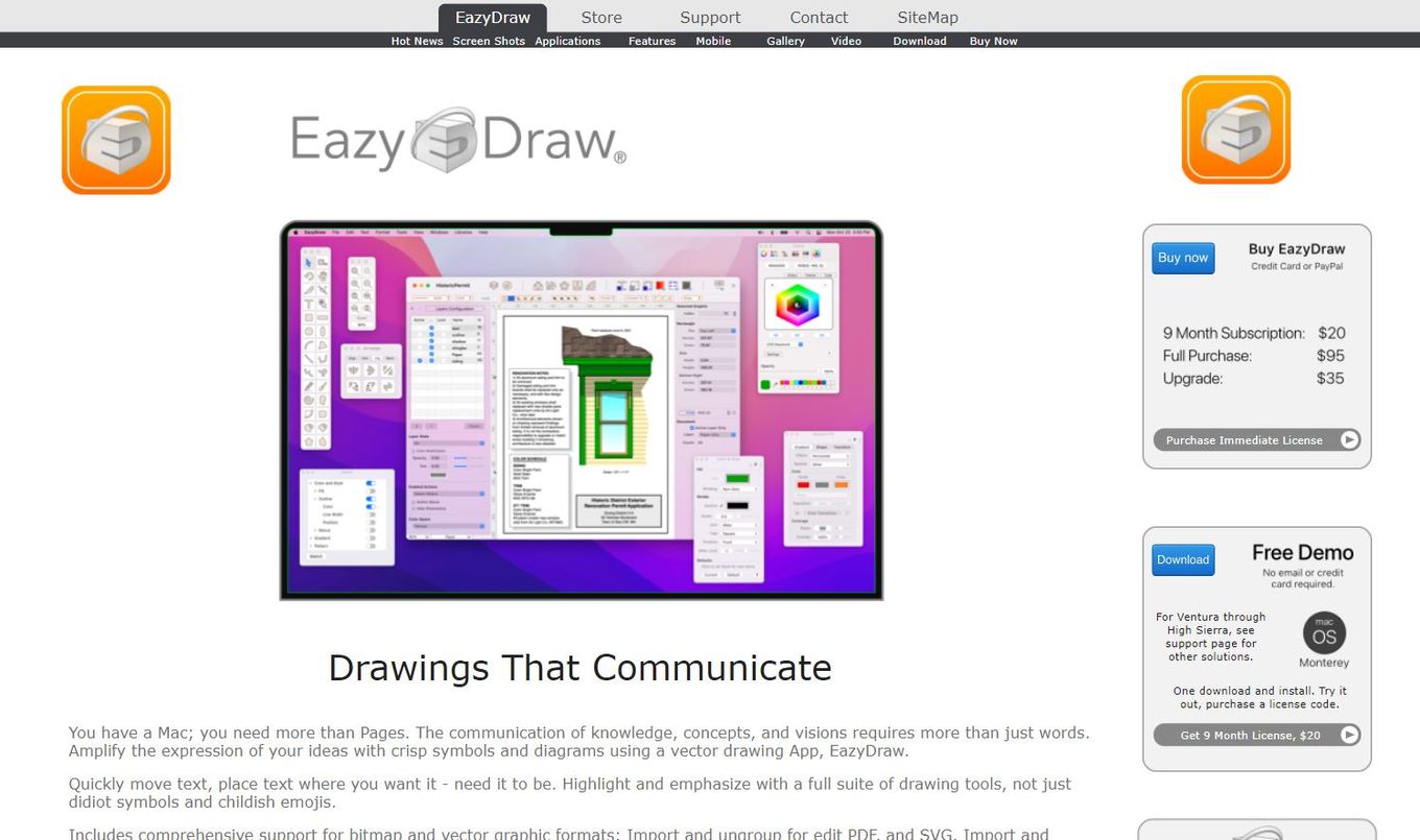 Drawing Software For Mac - EasyDraw