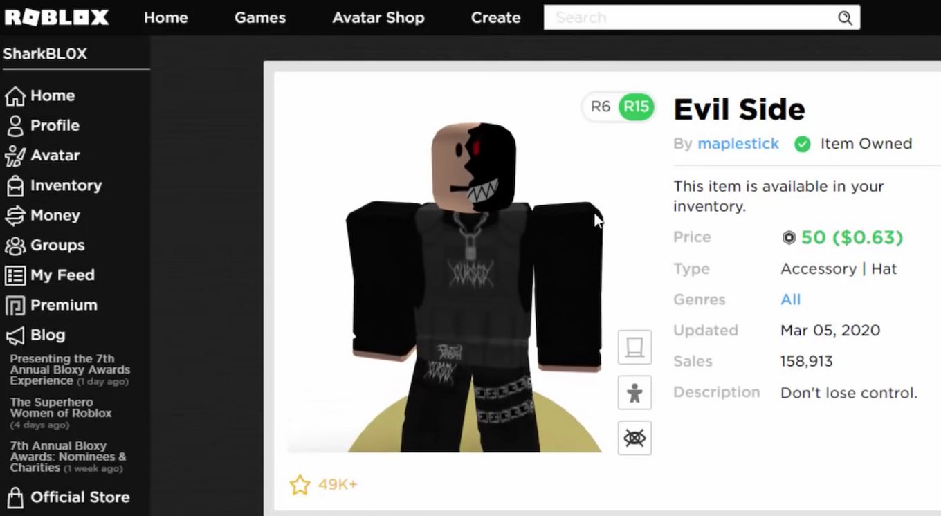 Roblox avatar ideas! 🥺💜