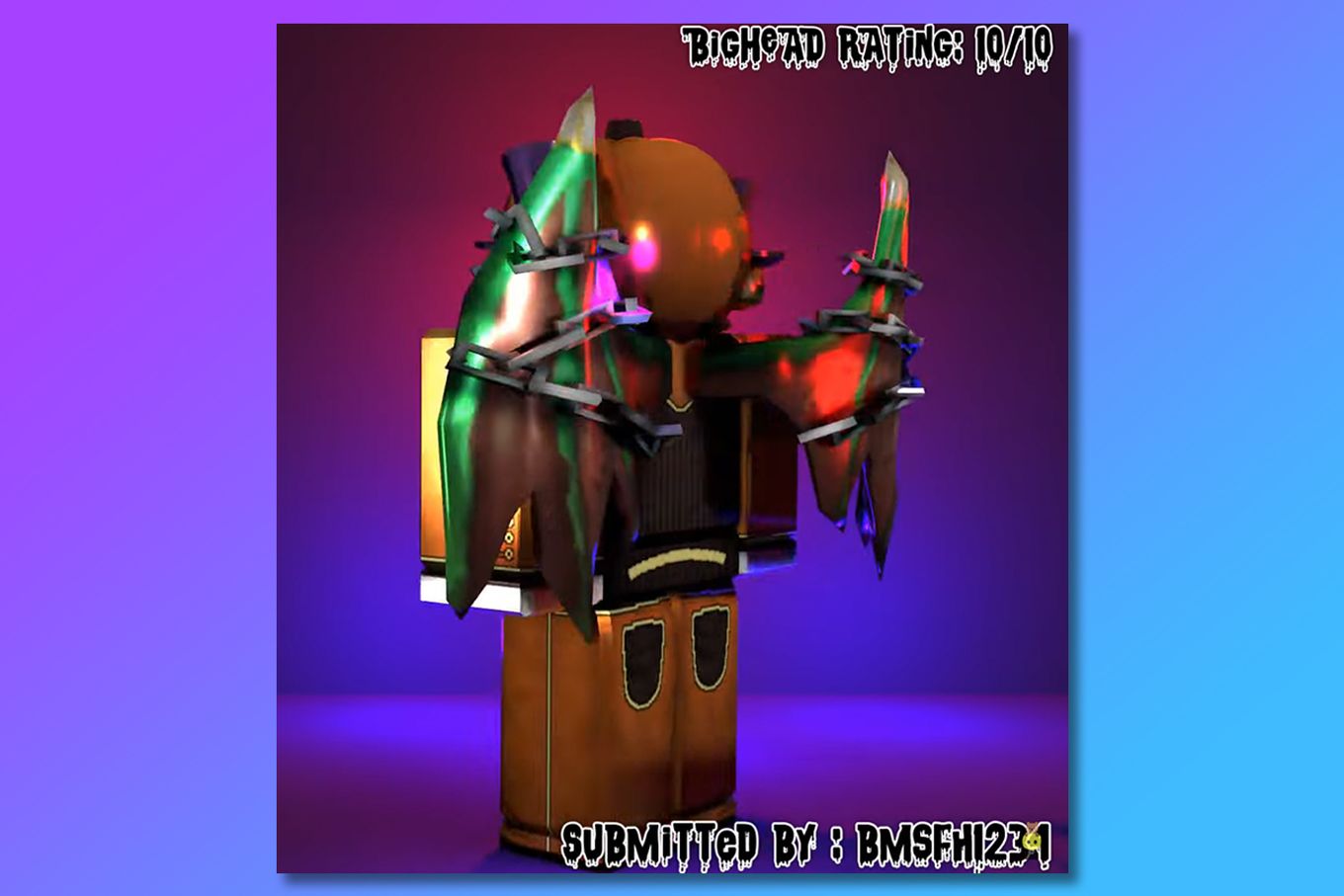 Squid Game Themed Roblox Outfit with matching hats and accessories