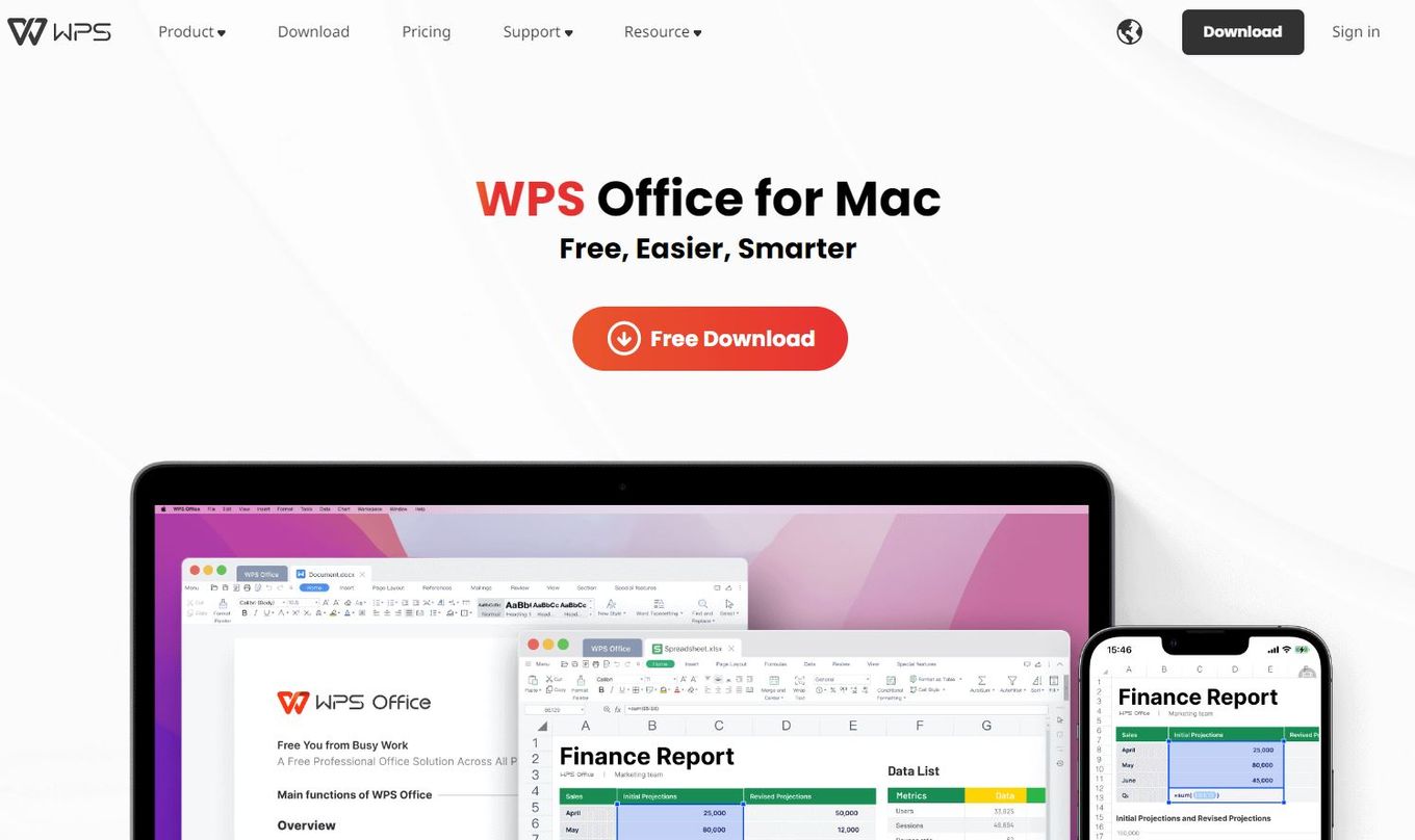 WPS Office for Mac Presentations