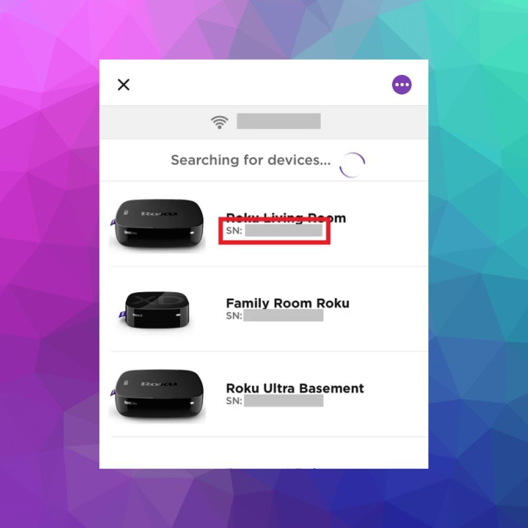 Aplicativo Roku para conectar -se ao Wi -Fi do hotel