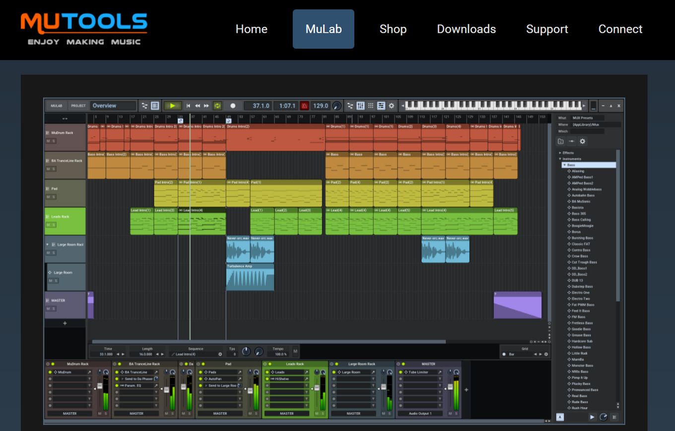 MuLab 9 - Music Software Mac