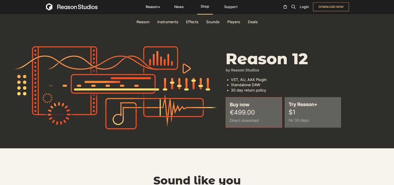 Reason 12 - Music Software Mac