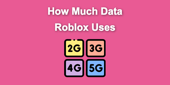 How Much Data Does Roblox Use With Real Examples 