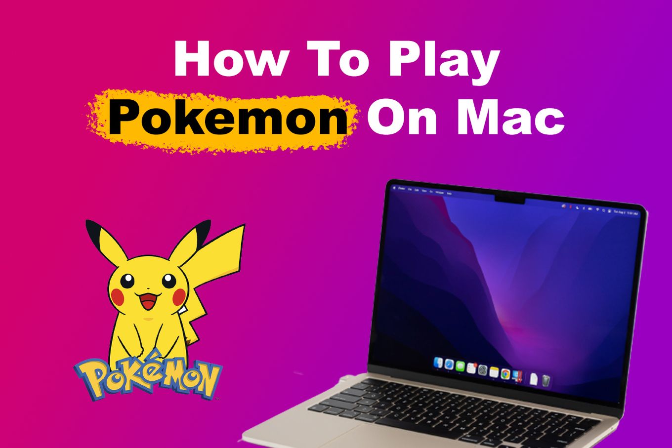 play pokemon games on mac