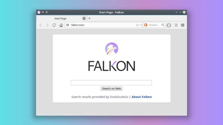 Best Web Browsers for Linux - Falkon