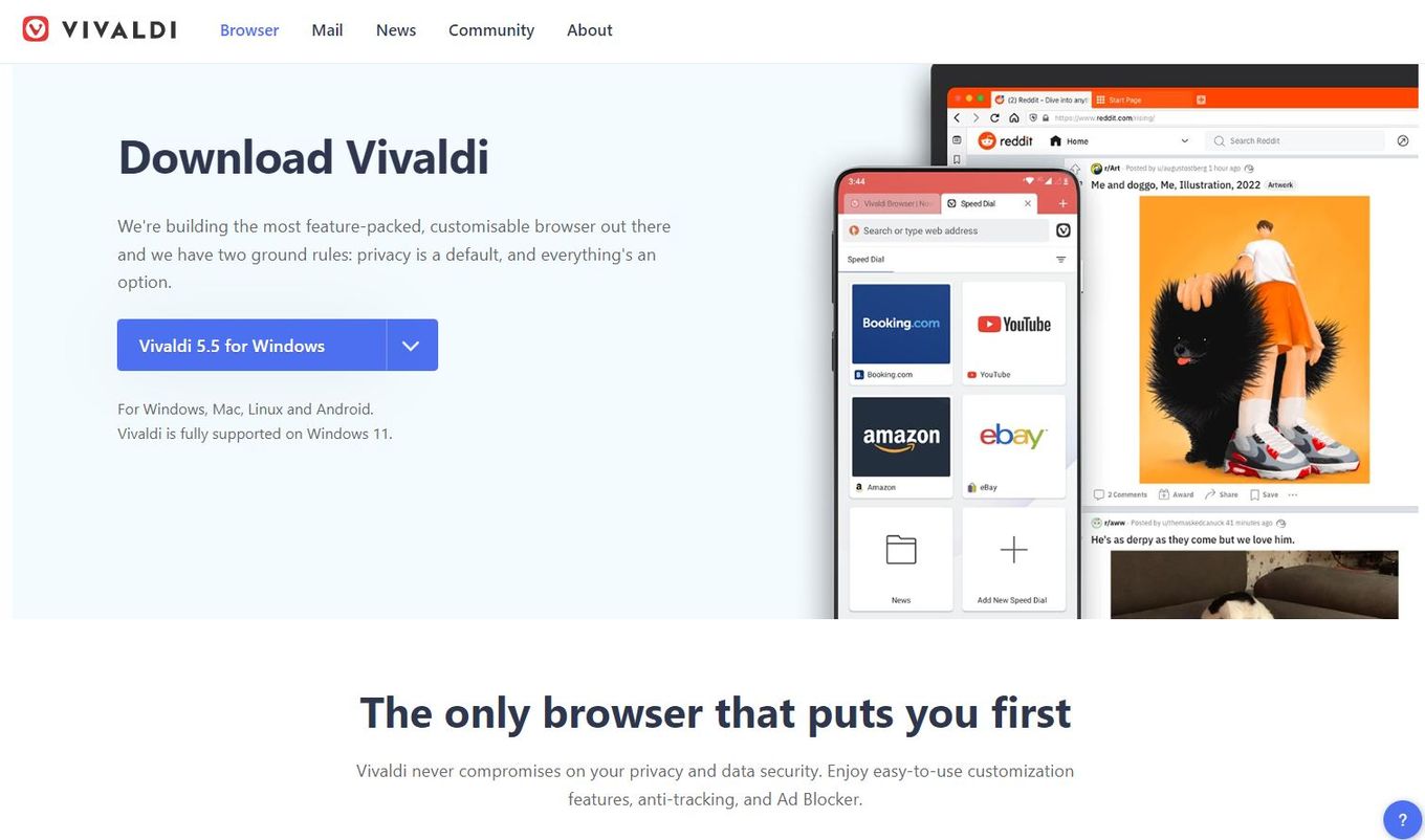 Best Web Browsers Linux - Vivaldi