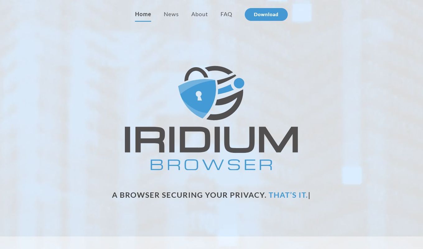 Other Web Browsers Ubuntu - Iridium