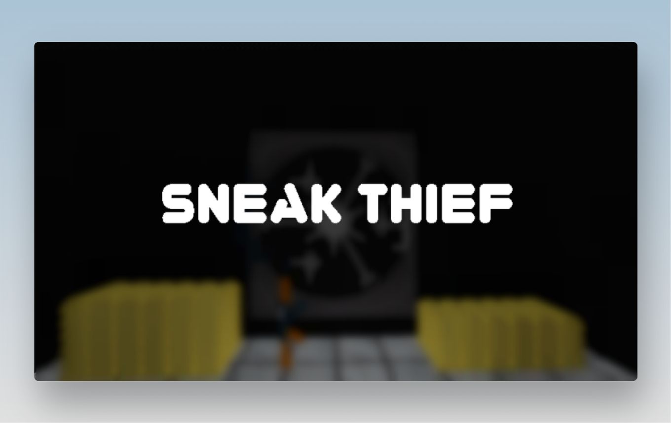 Underrated Roblox Games - Sneak Thief
