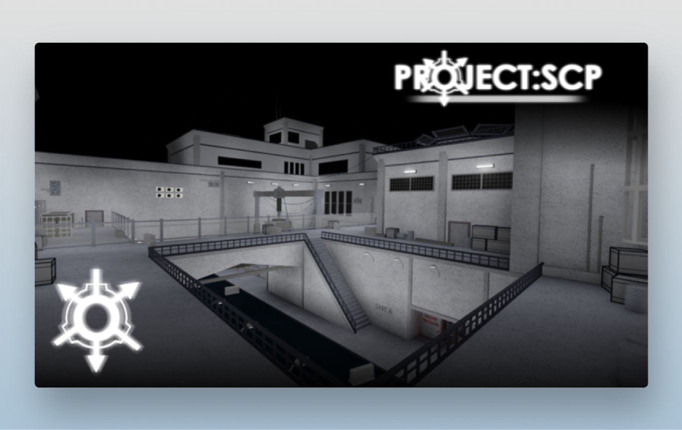 Roblox Underrated Games - Project SCP